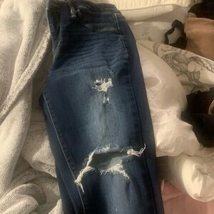 YMI Women's Mid-Rise Jegging - Light Blue